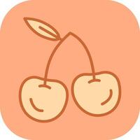 Cherries Vector Icon