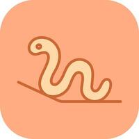 Worm Vector Icon