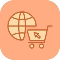 E commerce Online Store Vector Icon