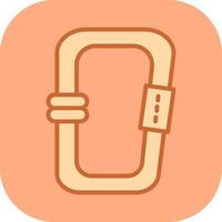 Carabiner Vector Icon