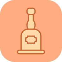 icono de vector de whisky