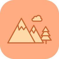 Mountain Vector Icon