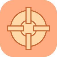 Float Vector Icon