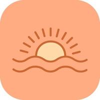 Sunrise Vector Icon