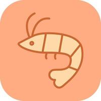 Shrimp Vector Icon