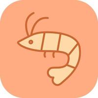 Shrimp Vector Icon