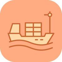 Cargo Ship I Vector Icon