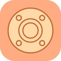 Flange Vector Icon