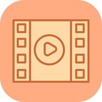 Video Play Vector Icon