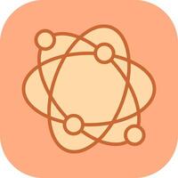 Atomic Structure Vector Icon