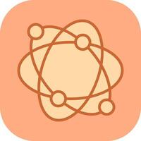 Atomic Structure Vector Icon