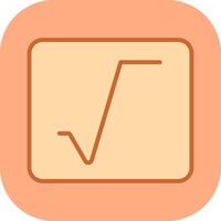 Square Root Vector Icon