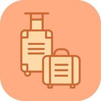 Luggage Bag Vector Icon