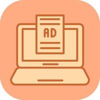 Internet Ads Vector Icon