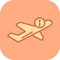 Flight Information Vector Icon