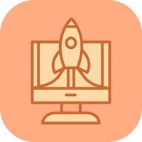 Business Launch Vector Icon