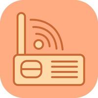 Modem Wifi Vector Icon