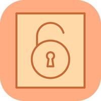 Open Lock I Vector Icon