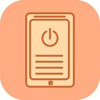 Shutdown Button Vector Icon