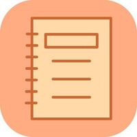 Notepad Vector Icon