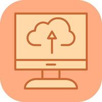 Cloud Backup Vector Icon