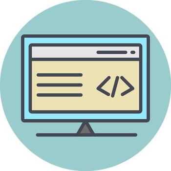 limpiar código vector icono