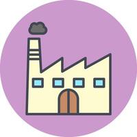 Factory Vector Icon