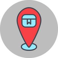 Shipping Location Vector Icon