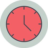 icono de vector de reloj