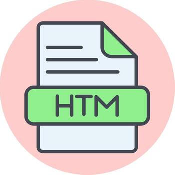 HTM Vector Icon