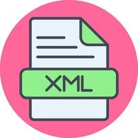 XML Vector Icon