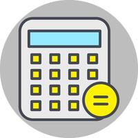 Business Calculator Vector Icon