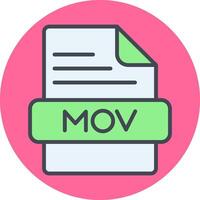 MOV Vector Icon