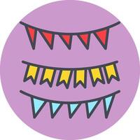 Garlands Vector Icon