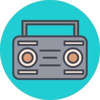 Cassette Player Vector Icon