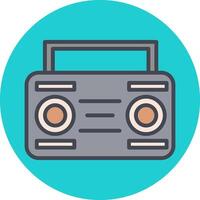 Cassette Player Vector Icon