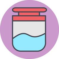 Jar on Display Vector Icon