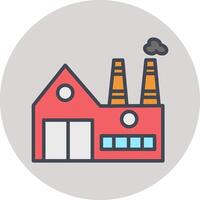 Factory Vector Icon