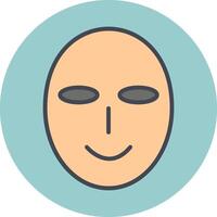 Ancient Face Mask Vector Icon