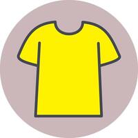 Plain T Shirt Vector Icon