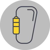 Carabiner Vector Icon