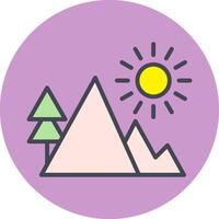 Mountain Vector Icon