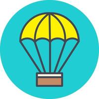 Parachute Vector Icon