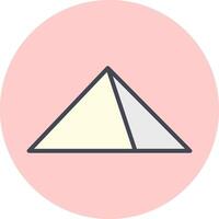 Pyramid Vector Icon