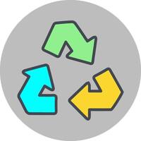 Recycle Arrow Vector Icon