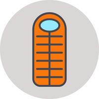 Sleeping Bag Vector Icon