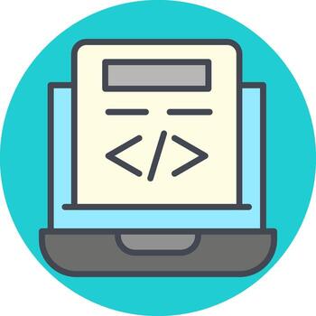 Coding Vector Icon