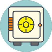 Safe Box Vector Icon