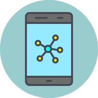 Network Activity Vector Icon