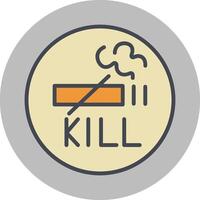 Smoking Kills Vector Icon